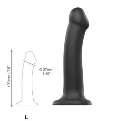 Strap-on-me Strap-on Dildo - Noir - Taille L -Lingerie boutique 6013151 echelle web