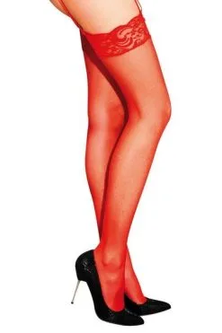 Bas Bruna - Rouge -Lingerie boutique 711002030 1