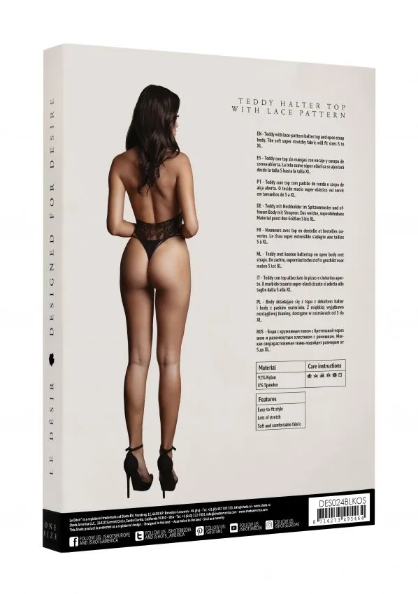 Le Désir Body Dentelle Et Lanières - Léa - Le Désir 7 Le Désir Body Dentelle Et Lanières - Léa - Le Désir – Image 5