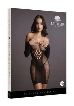 Le Désir Robe Filet Manches Longues - Alice - Le Désir -Lingerie boutique 76441scr fce9b11745427d6