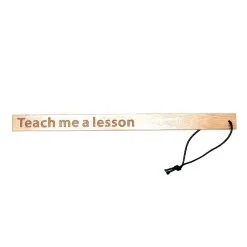 Règle En Bambou - Teach Me A Lesson -Lingerie boutique 8090 1