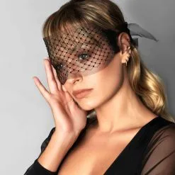 Maison Close Masque Le Mystérieux -Lingerie boutique accessoire glamour maison close les romantiques noir 5