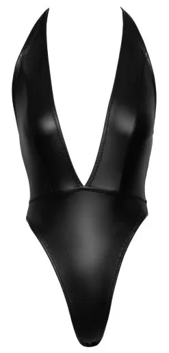 Body échancré Et Col En V En Wetlook 10 Body échancré Et Col En V En Wetlook -Lingerie boutique body col v wetlook 4