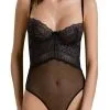 Body Armaturé En Dentelle Graphique Recyclée - Kerria -Lingerie boutique body string armature dentelle recyclee kerria 1