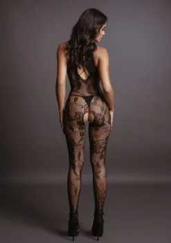 Le Désir Combinaison Intégrale En Dentelle Avec Décolleté Ajouré - Linda 9 Le Désir Combinaison Intégrale En Dentelle Avec Décolleté Ajouré - Linda -Lingerie boutique bodystocking dentelle decollete lace 2