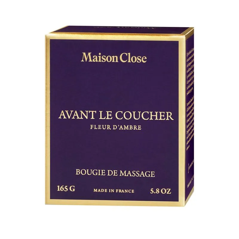 Maison Close Bougie De Massage - Avant Le Coucher - Fleur D'Ambre 4 Maison Close Bougie De Massage - Avant Le Coucher - Fleur D'Ambre – Image 2