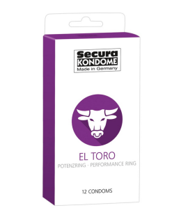 Préservatifs Effet Cockring - El Toro - X12