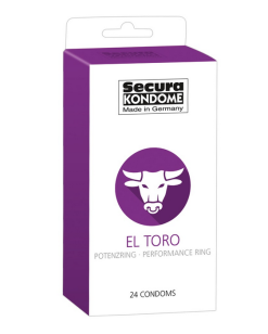 Préservatifs Effet Cockring - El Toro - X24