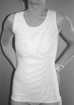 Binder Poitrine Long - Blanc 22 Binder Poitrine Long - Blanc -Lingerie boutique chestbinderlongblancface