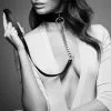 Bijoux Indiscrets Choker Avec Laisse Vegan - Maze -Lingerie boutique collierchokerlaisseillumaze bi