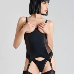 Maison Close Combinaison Seins Nus - Pure Tentation -Lingerie boutique combinaison seins nus pure tentation 1