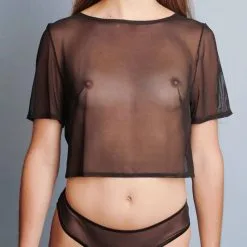 Dollhouse Crop-top En Résille