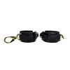 Menottes En Cuir Noir - Bridge Cuff Set 1 Menottes En Cuir Noir - Bridge Cuff Set -Lingerie boutique cufflond1