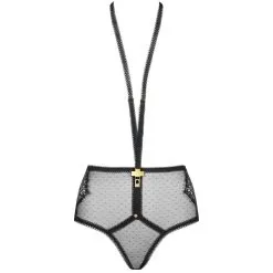 Maison Close Culotte Haute Avec Harnais - Inspiration Divine -Lingerie boutique culotte haute harnais inspiration divine 2