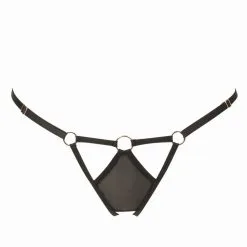 Impudique Culotte Ouverte Effet Harnais - Tabatha 8 Impudique Culotte Ouverte Effet Harnais - Tabatha -Lingerie boutique culotte ouverte harnais tabatha 3