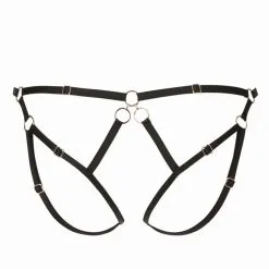 Impudique Culotte Ouverte Effet Harnais - Tabatha 9 Impudique Culotte Ouverte Effet Harnais - Tabatha -Lingerie boutique culotte ouverte harnais tabatha 4