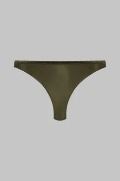 Maison Close Culotte En Soie Et Dentelle - Rendez-vous Kaki 10 Maison Close Culotte En Soie Et Dentelle - Rendez-vous Kaki -Lingerie boutique culotte rendez vous kaki 4