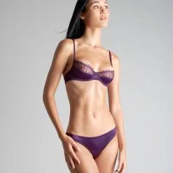 Maison Close Culotte - Villa Satine - Violet -Lingerie boutique culotte villa satine violet 4