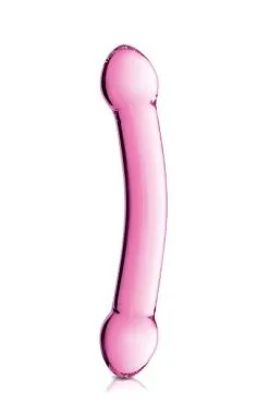 Dildo En Verre - Glossy N°7 - Rose