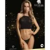 Le Désir Ensemble Top Et String-ouvert Avec Strass - Festive Set 2 Le Désir Ensemble Top Et String-ouvert Avec Strass - Festive Set -Lingerie boutique ensemble top string strass 1