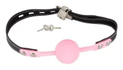 Gag-ball En Silicone - ø 4cm - Rose