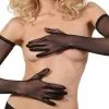 Gants Longs En Résille - Noirs 1 Gants Longs En Résille - Noirs -Lingerie boutique gants longs r sille noire