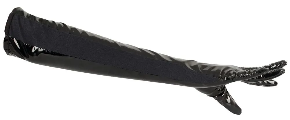 Gants Longs En Vinyle Et Tissu 4 Gants Longs En Vinyle Et Tissu â Image 2