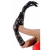 Gants Mi-longs En Dentelle - Noirs 1 Gants Mi-longs En Dentelle - Noirs -Lingerie boutique gants mi longs dentelle sois belle