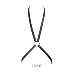 Harnais En 8 Noir - Maze 9 Harnais En 8 Noir - Maze -Lingerie boutique harnais 8 maze noir 4 1