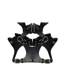 E.L.F. Zhou London Harnais D'épaules En Cuir - Overlay Shoulders