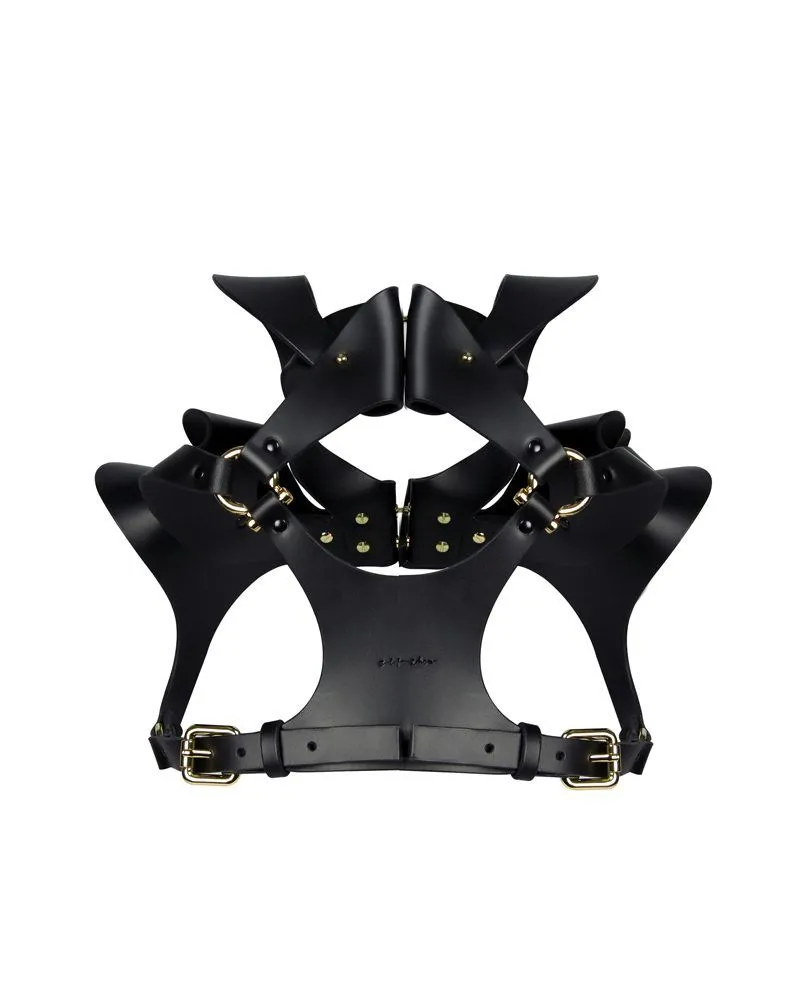 E.L.F. Zhou London Harnais D'épaules En Cuir - Overlay Shoulders 3 E.L.F. Zhou London Harnais D'épaules En Cuir - Overlay Shoulders