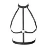 Bijoux Indiscrets Harnais De Poitrine Vegan H - Maze -Lingerie boutique harnaishnoirmaze bi