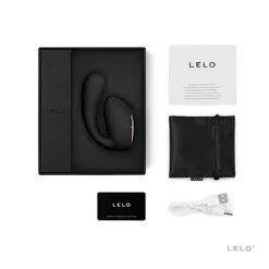 LELO Stimulateur Clitoridien Et Point G Télécommandé - Ida Wave 9 LELO Stimulateur Clitoridien Et Point G Télécommandé - Ida Wave -Lingerie boutique ida wave noir 4