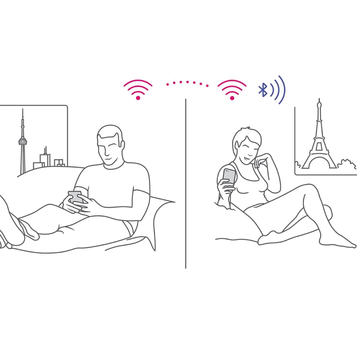 We-Vibe Oeuf Vibrant Télécommandé Jive - Bleu 7 We-Vibe Oeuf Vibrant Télécommandé Jive - Bleu – Image 5