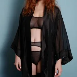 Dollhouse Brassière En Résille 11 Dollhouse Brassière En Résille -Lingerie boutique kimono court 04 2