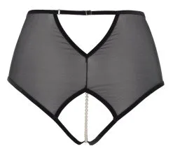 Bracli Culotte Haute En Dentelle De Calais Avec Perles - Kyoto 12 Bracli Culotte Haute En Dentelle De Calais Avec Perles - Kyoto -Lingerie boutique kyoto high waist brief back7080