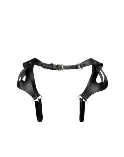 E.L.F. Zhou London Ceinture Harnais En Cuir - Frame Waist Belt -Lingerie boutique leg1