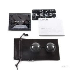 LELO Boules De Geihsa Luna Beads Noires -Lingerie boutique lunabeads noir contents 1