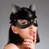 Masque De Chat En Cuir