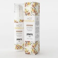 Exsens Huile De Massage Chauffante Et Comestible - Vanille