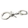 Menottes Lourdes En Acier Ouvrable Avec Clés -Lingerie boutique menottes bdsm metal crant cl
