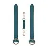 Menottes Avec Attaches En Simili Cuir - Vert Et Doré 2 Menottes Avec Attaches En Simili Cuir - Vert Et Doré -Lingerie boutique menottes detachables vert dore 1