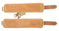 Menottes En Liège Doublées En Peluche -Lingerie boutique menottes vegan liege 3