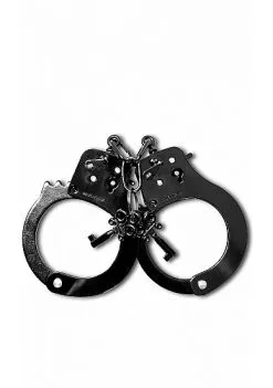 Menottes En Acier - Noir