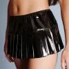 Dollhouse Micro Jupe En Vinyle -Lingerie boutique micro jupe 01