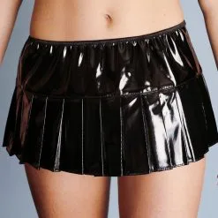 Dollhouse Micro Jupe En Vinyle -Lingerie boutique micro jupe 03