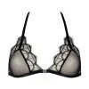 Atelier Amour Soutien-gorge Triangle En Tulle Et Dentelle Fine - Mystic Shadow -Lingerie boutique ms10 front