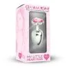 Plug Anal En Aluminium Avec Cristal En Forme De Coeur Rose - Taille S 2 Plug Anal En Aluminium Avec Cristal En Forme De Coeur Rose - Taille S -Lingerie boutique my little heart plug small 1