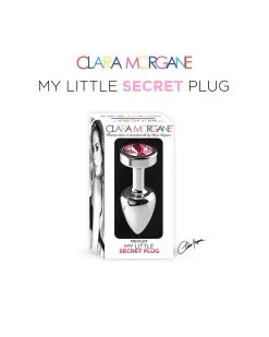 Plug Anal En Aluminium Avec Cristal Rose - Taille M 5 Plug Anal En Aluminium Avec Cristal Rose - Taille M -Lingerie boutique my little secret plug small 11