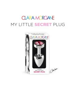 Plug Anal En Aluminium Avec Cristal Rose - Taille L -Lingerie boutique my little secret plug small 14
